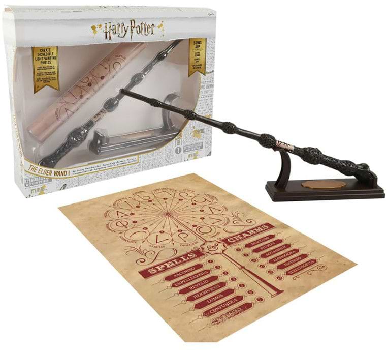 Сюжетно-ролевая игра. Набор-профессий Wizarding World Бузиновая  волшебная палочка со списком заклинаний (WW-1098)