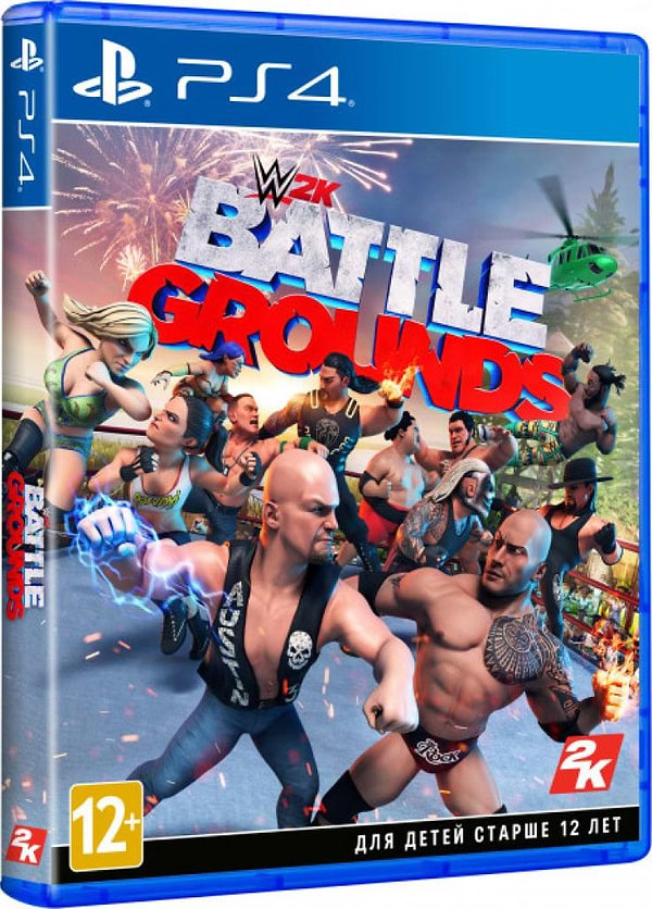 Фото - Уценка - Игровой диск PS4 WWE Battlegrounds [PS4, English version]