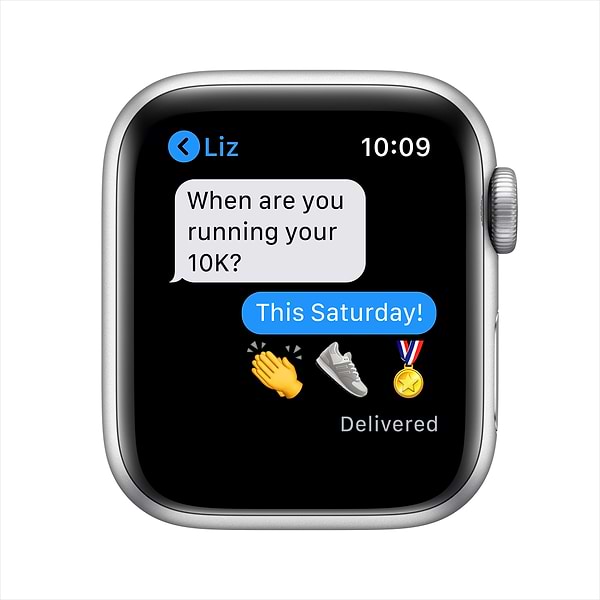 Фото - Смарт-годинник Apple Watch Series 6 40mm Silver Aluminium Case with White Sport Band