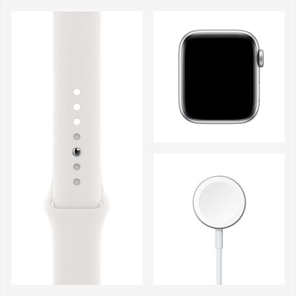 Фото - Смарт-годинник Apple Watch Series 6 40mm Silver Aluminium Case with White Sport Band