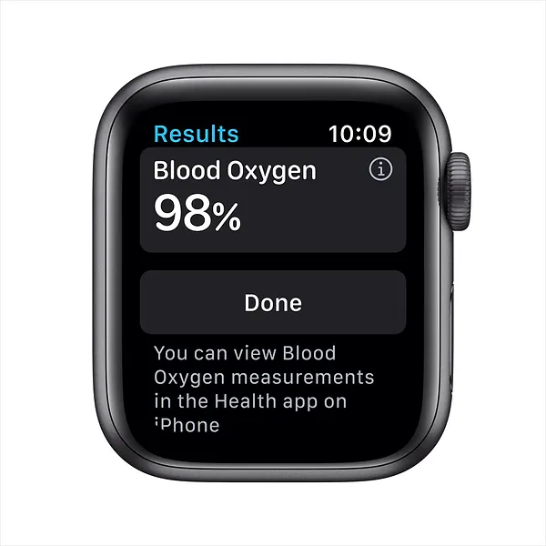 Фото - Смарт-годинник Apple Watch Series 6 44mm Space Gray Aluminium Case with Black Sport Band