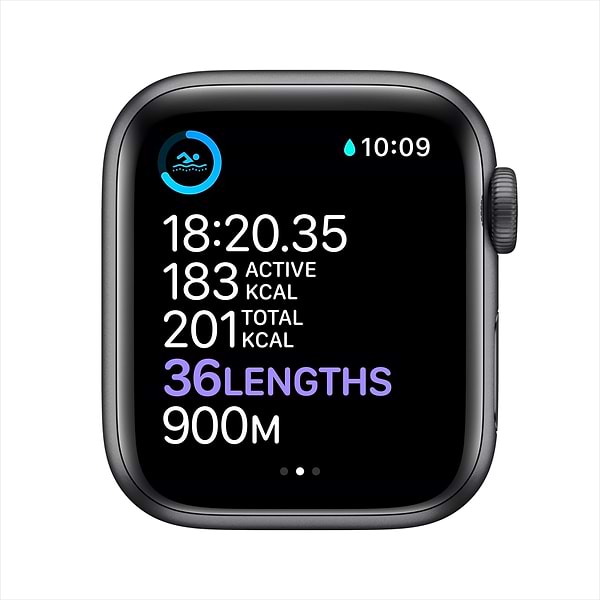 Фото - Смарт-годинник Apple Watch Series 6 40mm Space Gray Aluminium Case with Black Sport Band