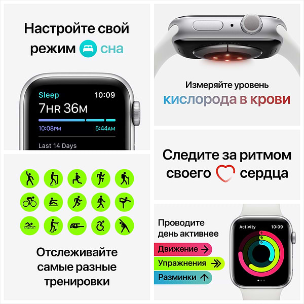 Фото - Смарт-годинник Apple Watch Series 6 40mm Space Gray Aluminium Case with Black Sport Band