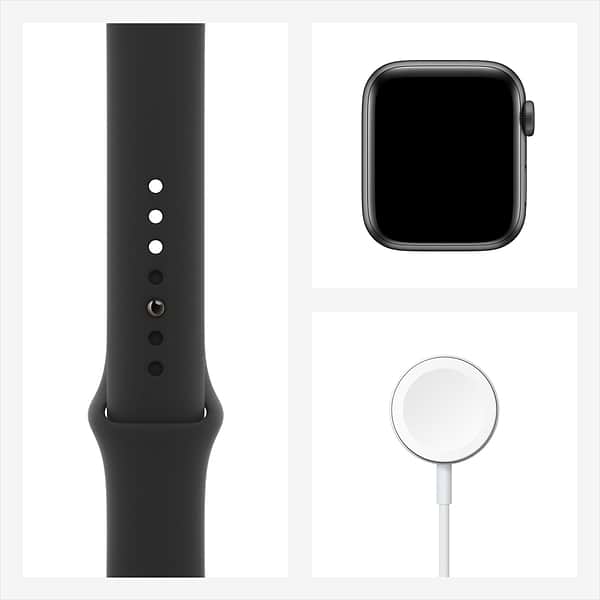Фото - Смарт-годинник Apple Watch Series 6 44mm Space Gray Aluminium Case with Black Sport Band