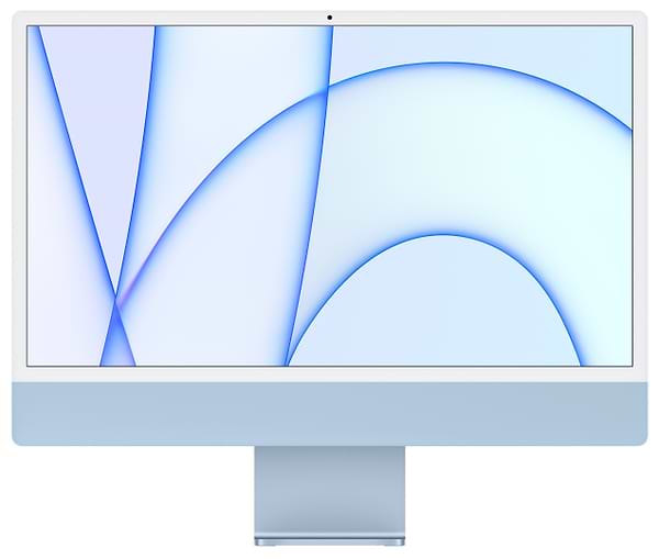 Фото - Комп'ютер-моноблок Apple iMac Apple New iMac 24'' M1 Retina 4.5K 8-Core GPU 512GB Blue (MGPL3) 2021