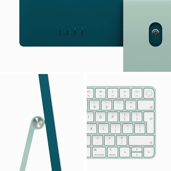 Фото - Компьютер-моноблок Apple New iMac 24'' M1 Retina 4.5K 8-Core GPU 512GB Green (MGPJ3) 2021