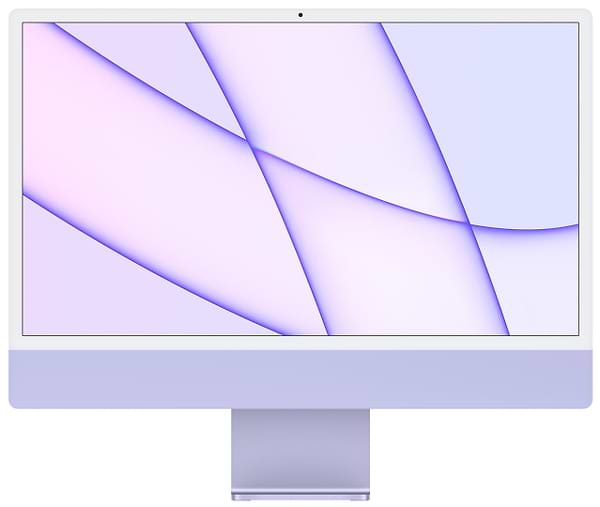 Фото - Комп'ютер-моноблок Apple iMac Apple New iMac 24'' M1 Retina 4.5K 8-Core GPU 512GB Purple (Z131000AJ) 2021