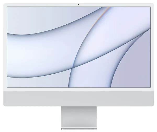 Фото - Комп'ютер-моноблок Apple New iMac 24'' M1 Retina 4.5K 8-Core GPU 256GB Silver (MGPC3) 2021