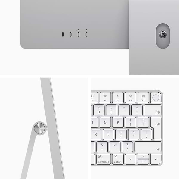 Фото - Комп'ютер-моноблок Apple iMac Apple New iMac 24'' M1 Retina 4.5K 8-Core GPU 512GB Silver (MGPD3) 2021