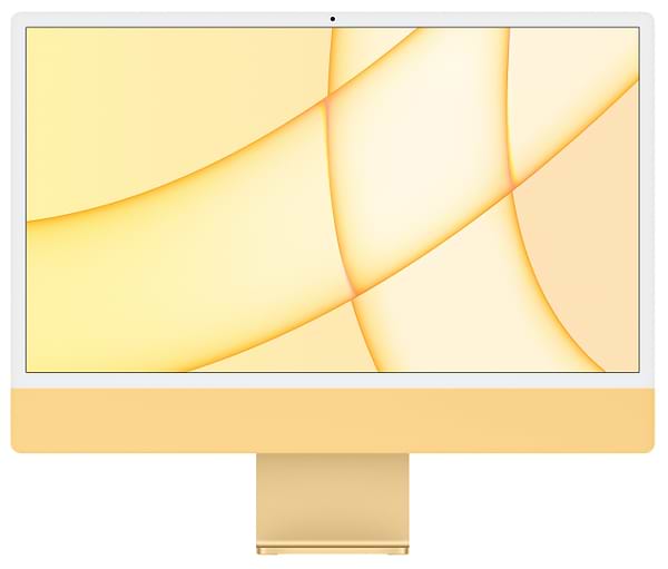 Фото - Комп'ютер-моноблок Apple iMac Apple New iMac 24'' M1 Retina 4.5K 8-Core GPU 512GB Yellow (Z12T000AJ) 2021