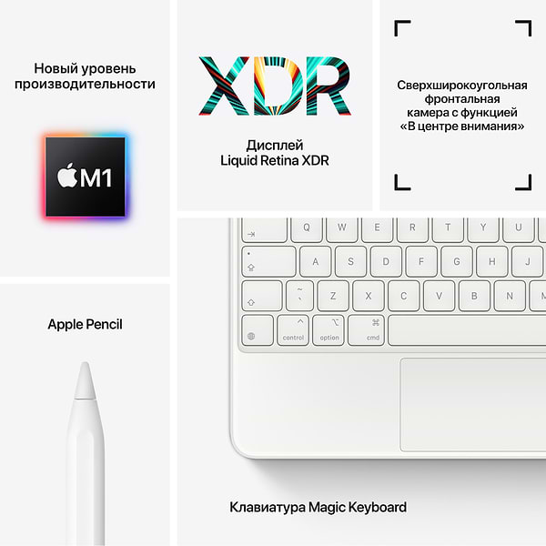 Фото - Планшет Apple iPad Pro 12,9'' Wi-Fi 128GB MHNG3RK/A Silver 2021