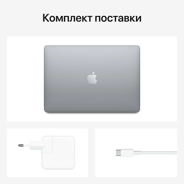 Фото - Ноутбук Apple New MacBook Air M1 13.3'' 256Gb MGN63 Space Grey 2020