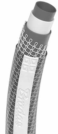 Фото - Шланг поливочний BRADAS NTS White Silver 3/4" 50 м (WWS3/450)