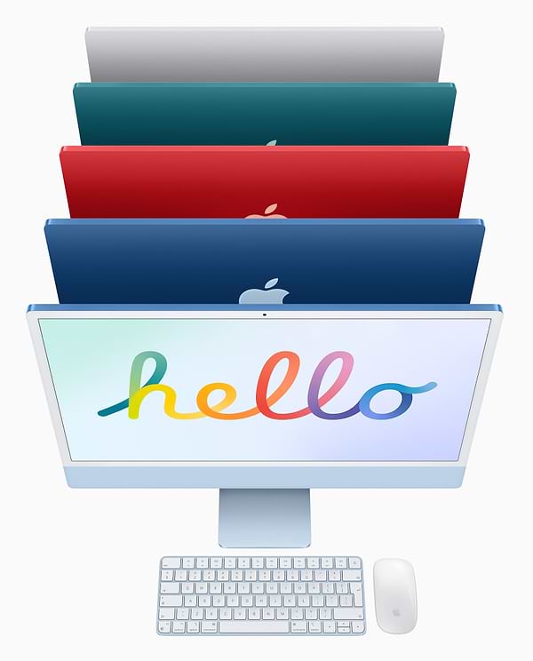 Фото - Комп'ютер-моноблок Apple iMac Apple iMac 24'' M1 Retina 4.5K 7-Core GPU 256GB Green (MJV83) 2021