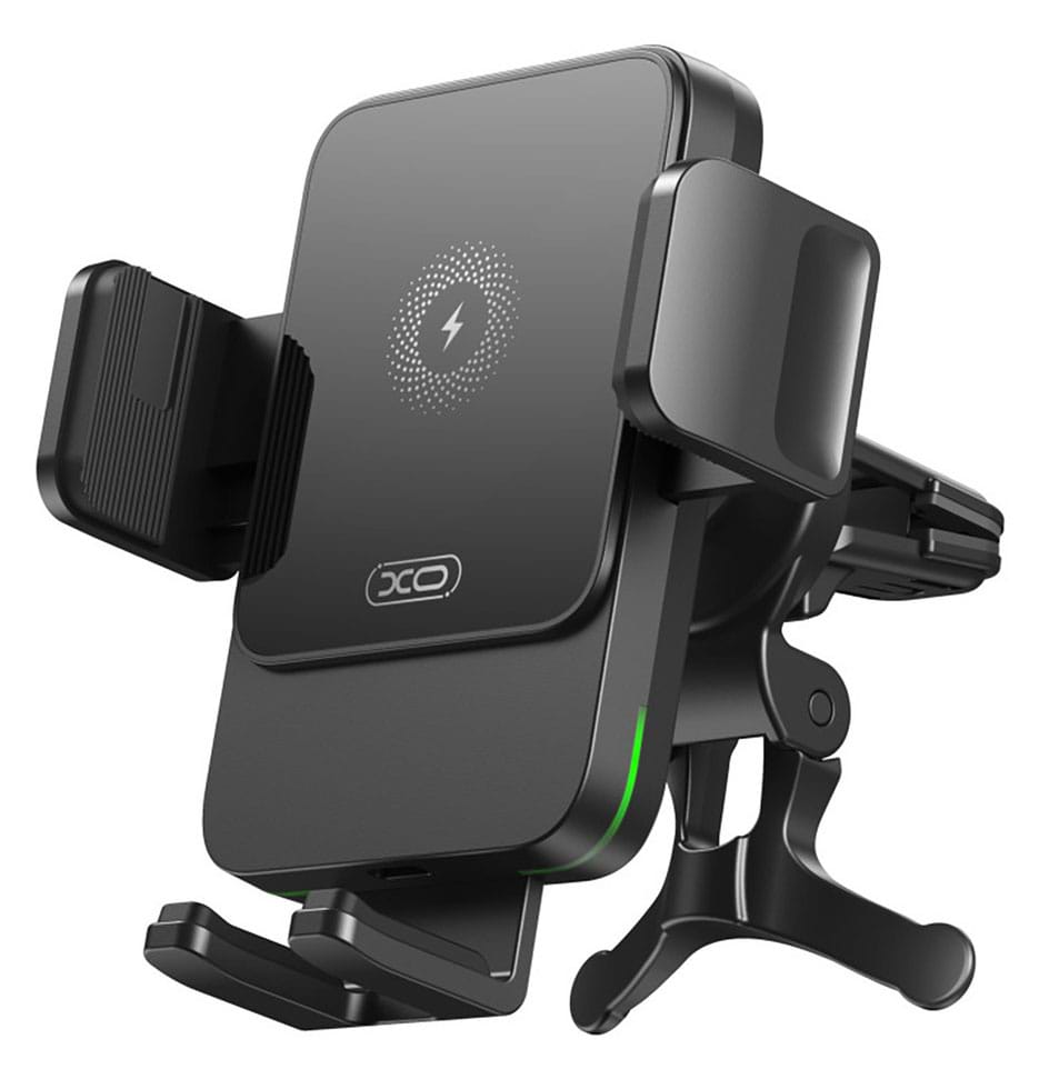 Автотримач з бездротовою зарядкою XO WX041.black - Фото 1