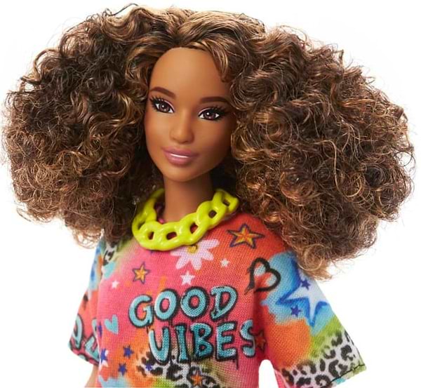 Фото - Лялька Barbie "Модниця" в яскравій сукні-футболці (HJT00)