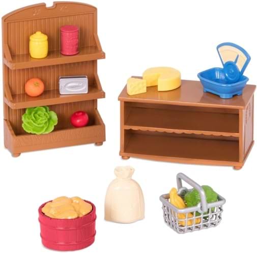 Коллекционные фигурки Li'l Woodzeez Продуктовые Полочки (WZ6591Z)