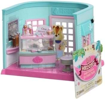 Фото - Сюжетно-рольова гра. Магазин Li'l Woodzeez Павильон с мороженым маленький (WZ6627Z)