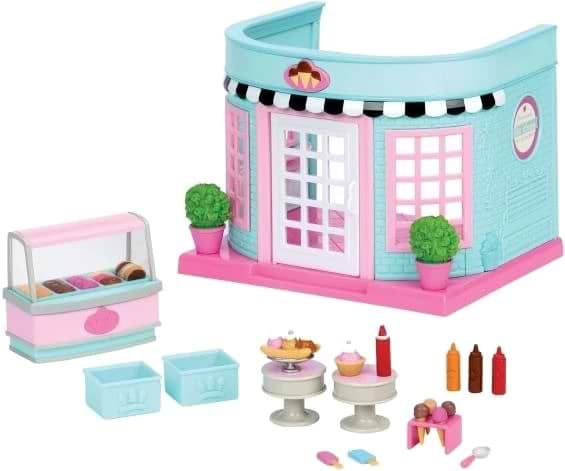 Фото - Сюжетно-рольова гра. Магазин Li'l Woodzeez Павильон с мороженым маленький (WZ6627Z)
