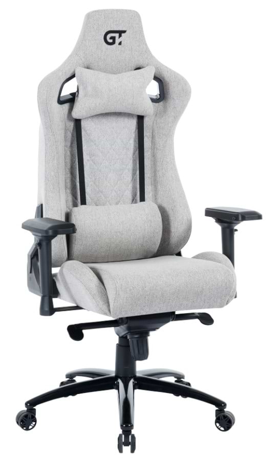 Фото - Крісло для геймерів GT Racer X-0716 Fabric Gray