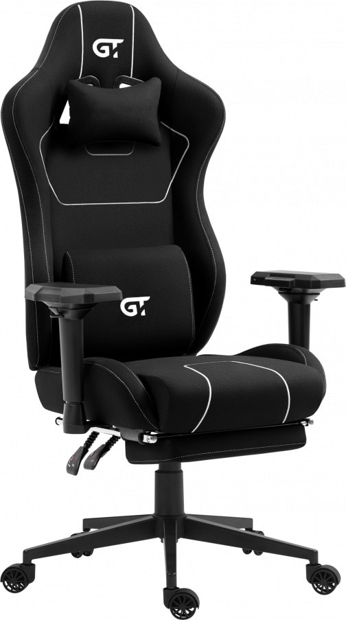 Крісло для геймерів GT Racer X-2305 Fabric Black - Фото 1