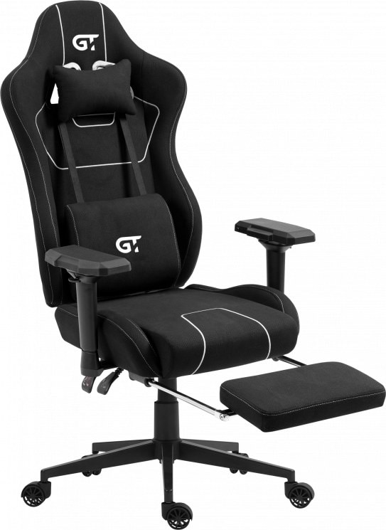 Фото - Крісло для геймерів GT Racer X-2305 Fabric Black