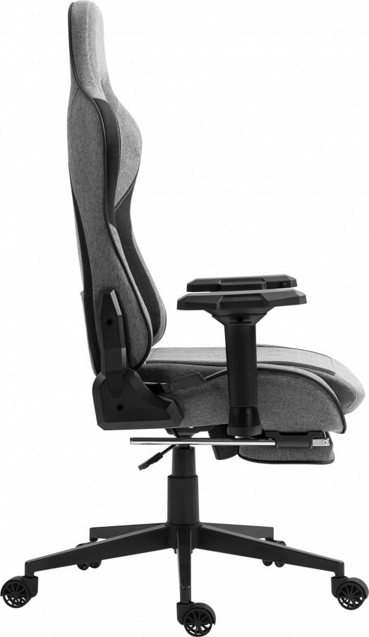 Фото - Крісло для геймерів GT Racer X-2308 Fabric Gray/Black