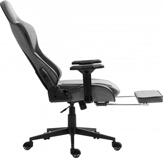 Фото - Крісло для геймерів GT Racer X-2308 Fabric Gray/Black