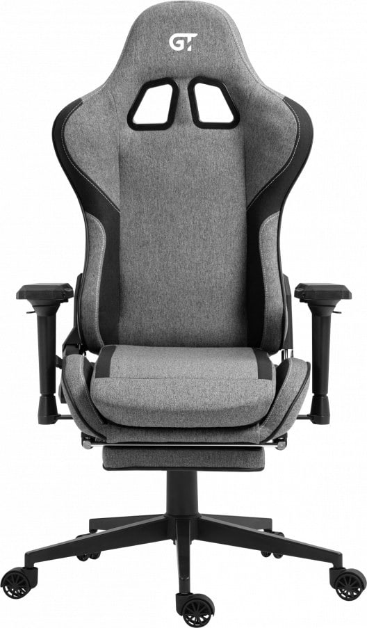 Фото - Крісло для геймерів GT Racer X-2308 Fabric Gray/Black