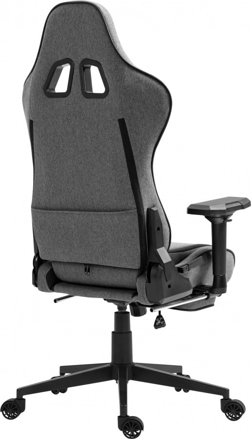 Фото - Крісло для геймерів GT Racer X-2308 Fabric Gray/Black