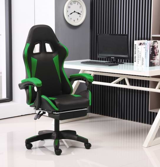 Фото - Кресло для геймеров GT Racer X-2323 Black/Green