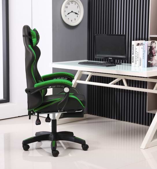Фото - Кресло для геймеров GT Racer X-2323 Black/Green