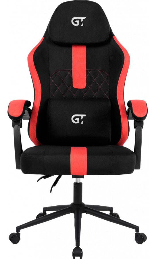 Фото - Крісло для геймерів GT Racer X-2326 Fabric Black/Red