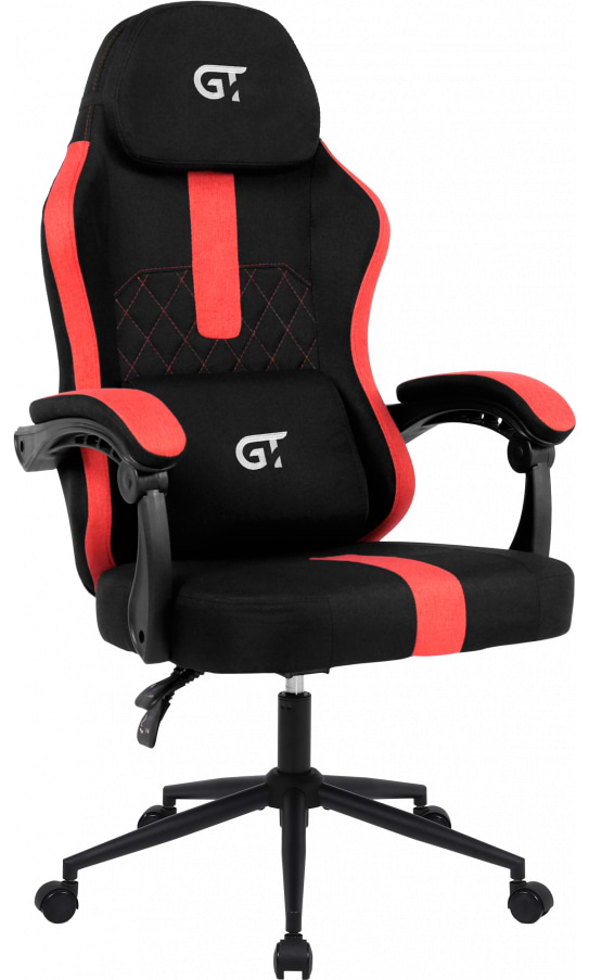 Фото - Крісло для геймерів GT Racer X-2326 Fabric Black/Red