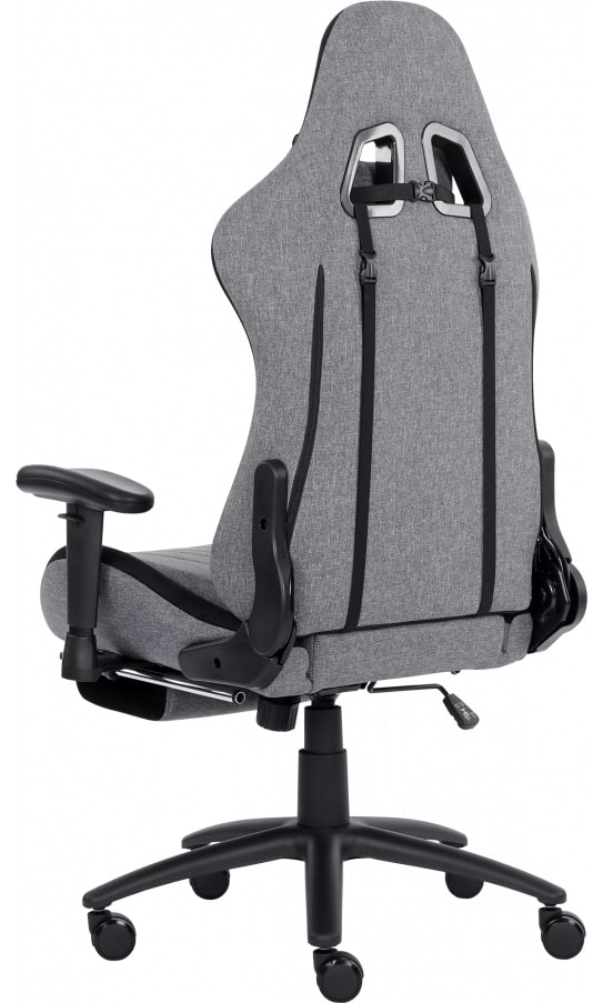 Фото - Кресло для геймеров GT Racer X-2534-F Fabric Gray/Black Suede