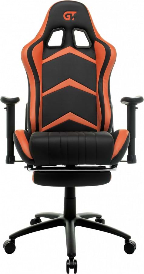 Фото - Крісло для геймерів GT Racer X-2534-F Black/Orange