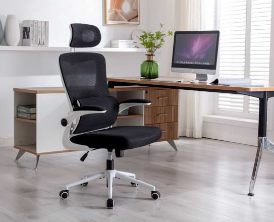 Фото - Кресло офисное GT Racer X-5728 White/Black