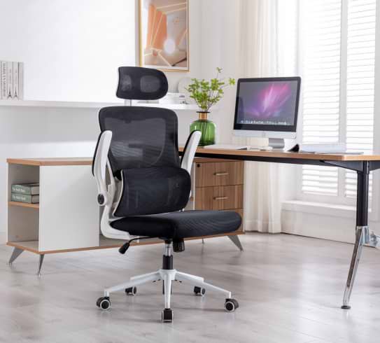 Фото - Кресло офисное GT Racer X-5728 White/Black