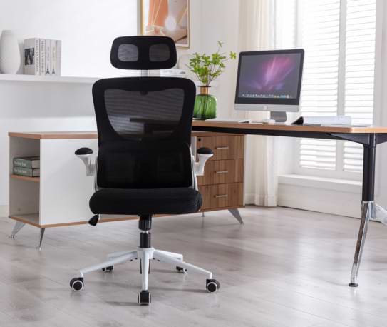 Фото - Кресло офисное GT Racer X-5728 White/Black
