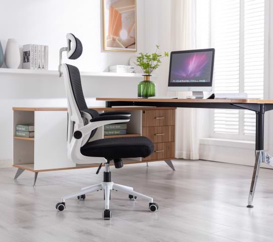 Фото - Кресло офисное GT Racer X-5728 White/Black