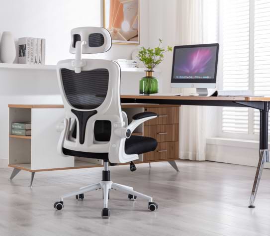 Фото - Кресло офисное GT Racer X-5728 White/Black