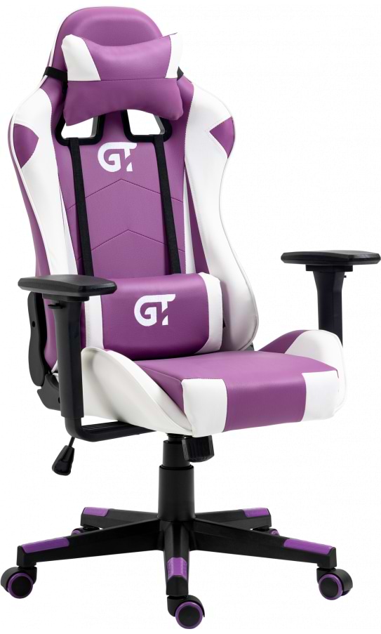 Кресло для геймеров GT Racer X-5934-B Kids White/Violet - Фото 1
