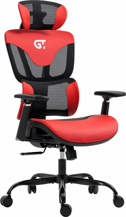 Фото - Крісло для геймерів GT Racer X-6005 Black/Red