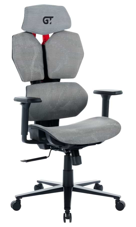 Крісло для геймерів GT Racer X-6008 Gray - Фото 1