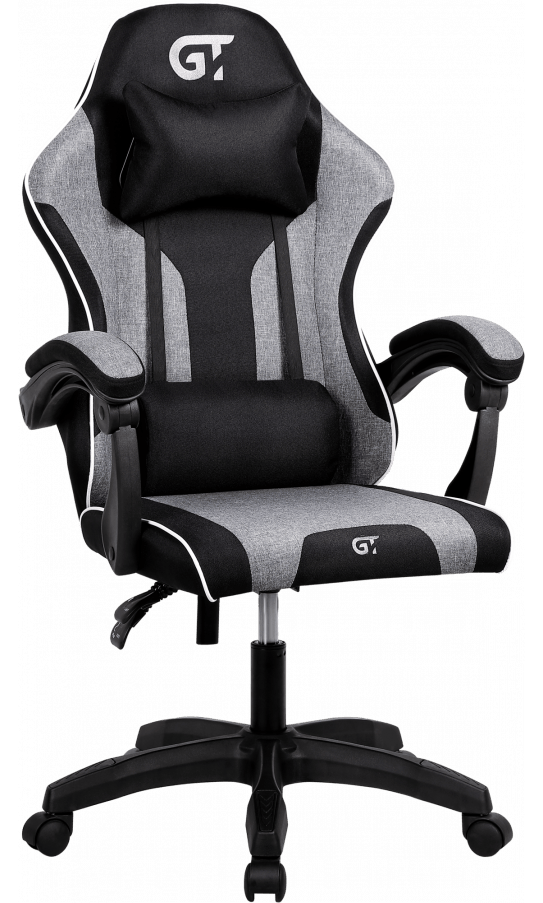 Крісло для геймерів GT Racer X-6118 Fabric Black/Gray