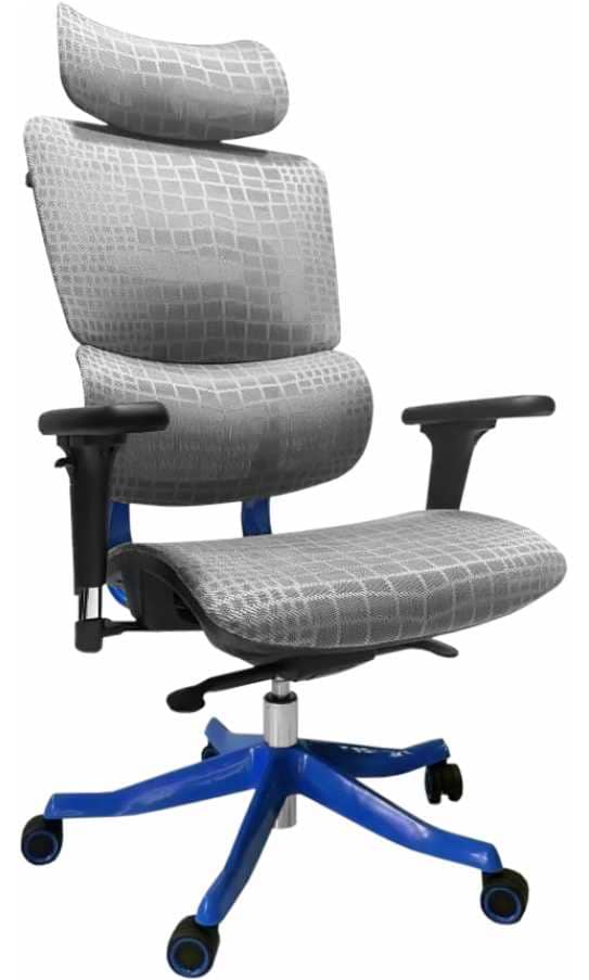 Фото - Крісло для геймерів GT Racer X-626 Gray/Blue