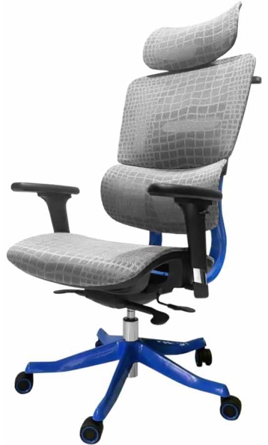 Фото - Крісло для геймерів GT Racer X-626 Gray/Blue