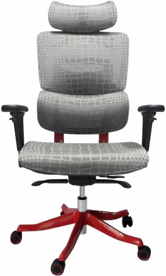Кресло для геймеров GT Racer X-626 Gray/Red - Фото 1
