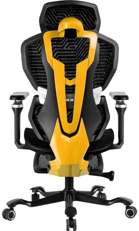 Фото - Крісло для геймерів GT Racer X-7001 Black/Yellow