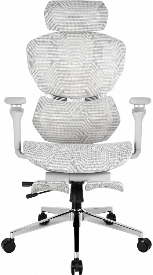 Крісло для геймерів GT Racer X-7002 Gray/Gray/Light Gray (Massage)